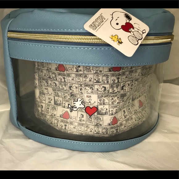 Snoopy Love Letters Double Nesting Vanity Bag - Picture 2 of 10